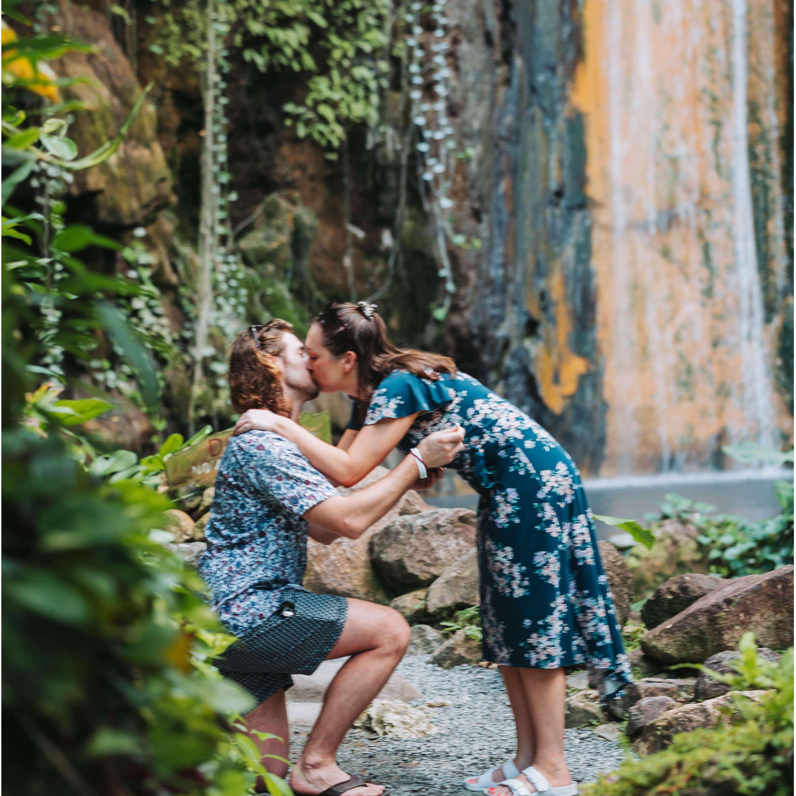 St. Lucia, where we got engaged!