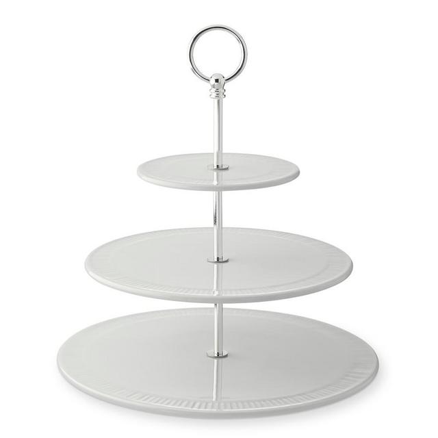 Pillivuyt Plisse 3-Tiered Stand
