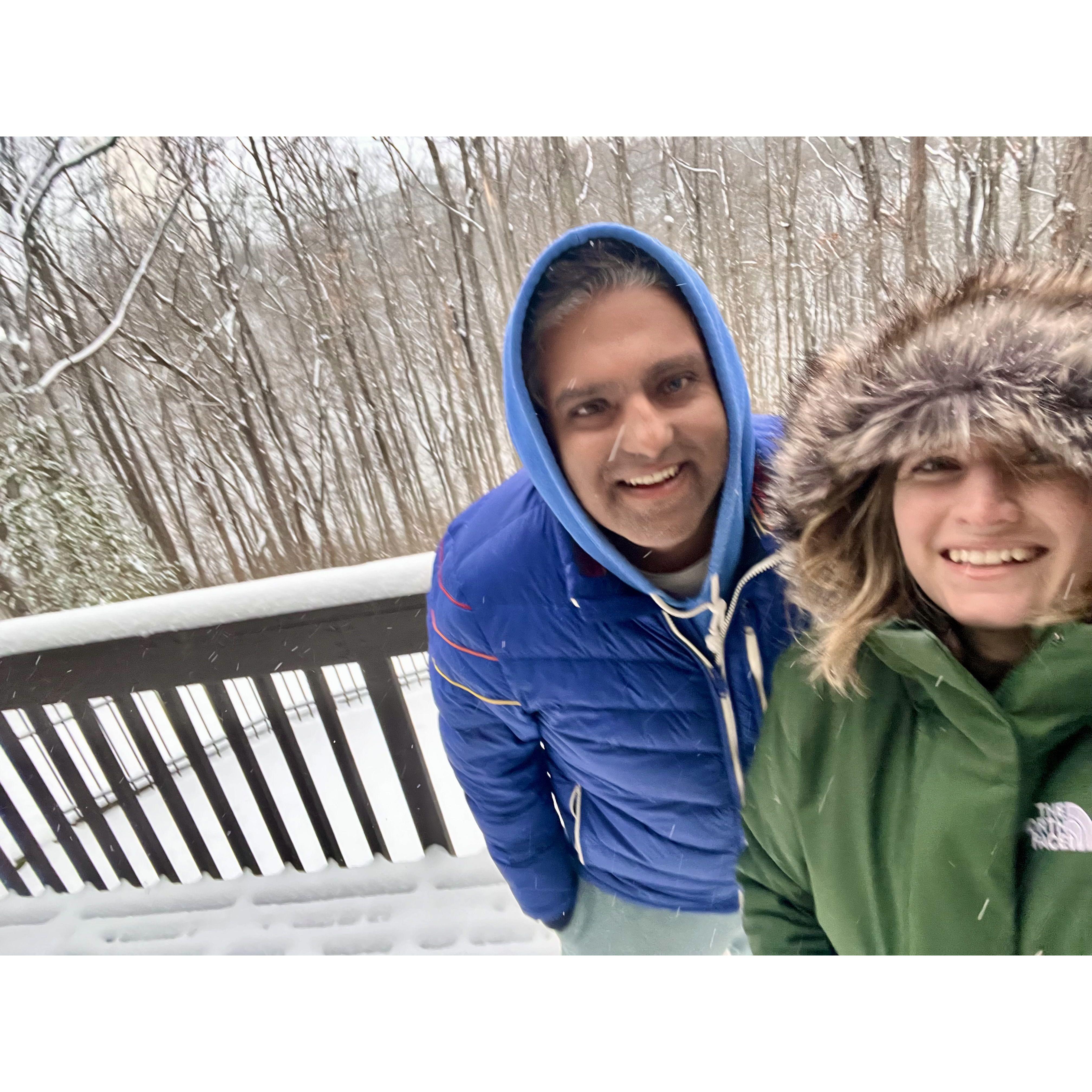 We bought a house in Cold Spring, Kentucky and boy has it been cold!