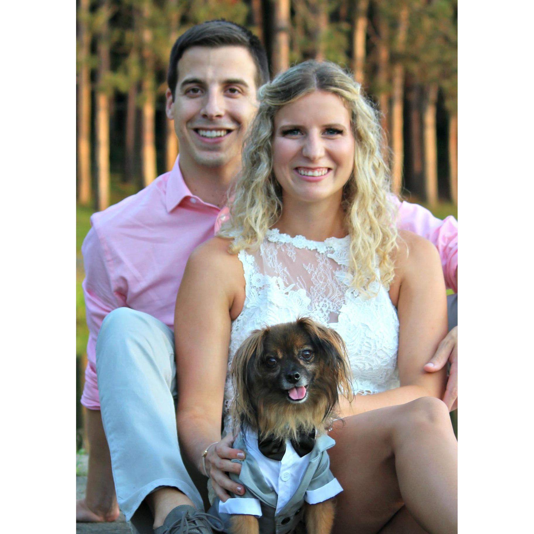 Trouble is so happy that Adam is joining the family!