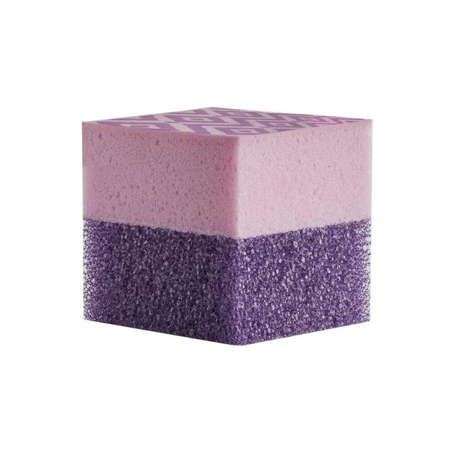 Bright Box Cube Scrub + Wipe - Purple