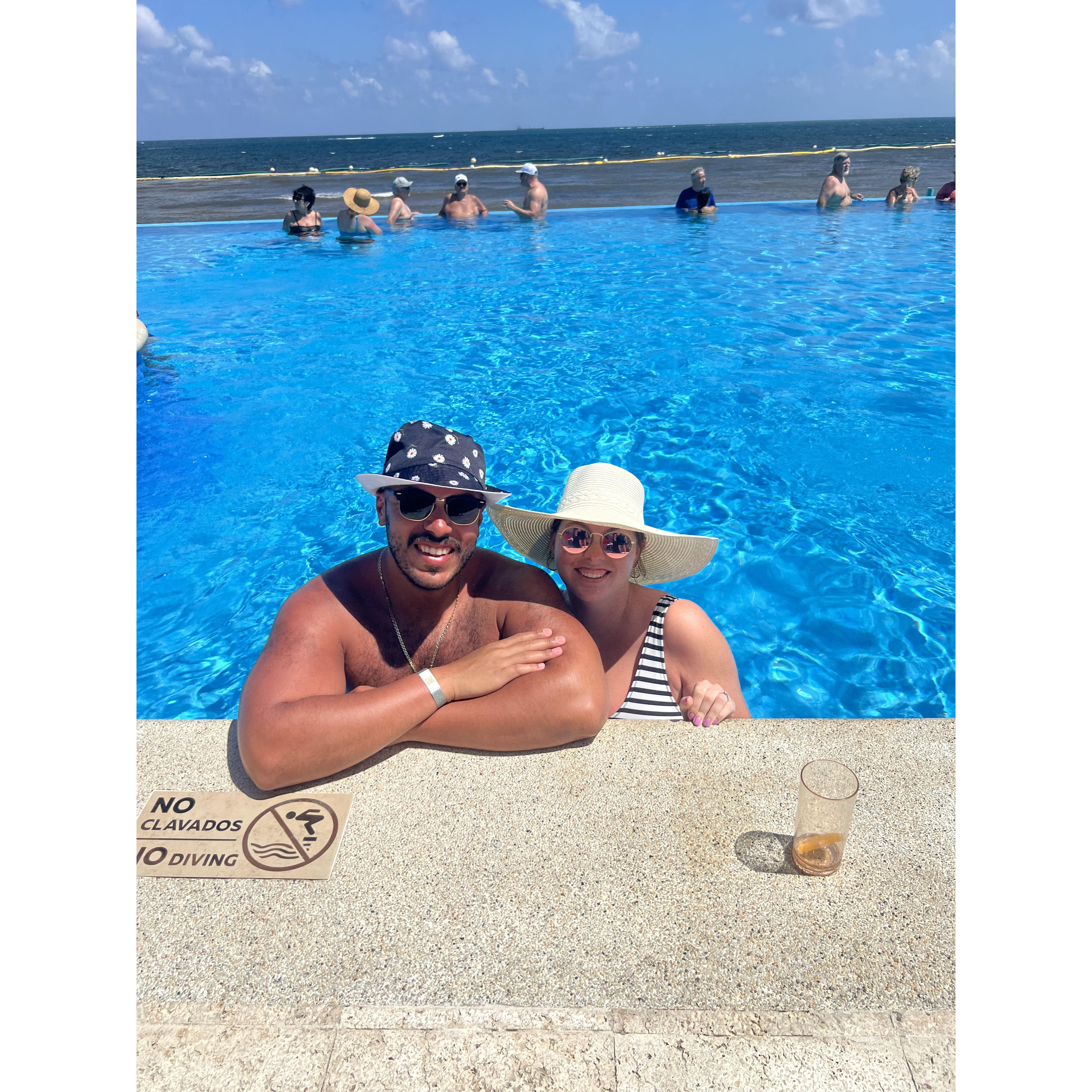 Vacation in Mexico.