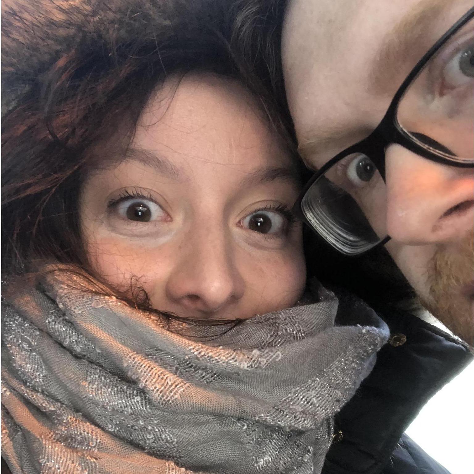 It's really cold!