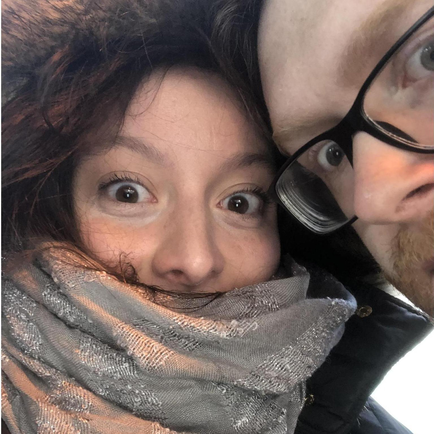 It's really cold!