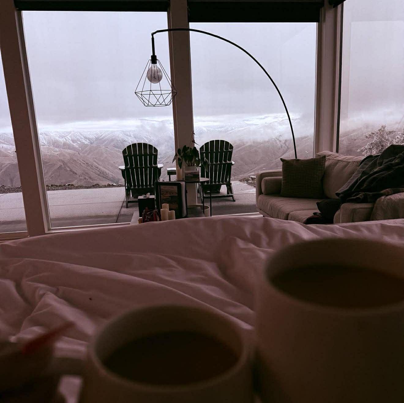 Our wake up view