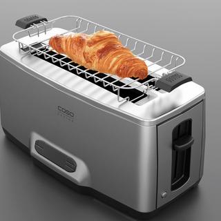 Inox 4-Slice Toaster With Wire Warming Basket