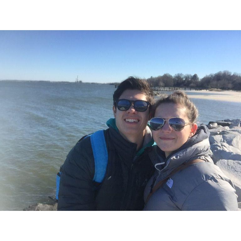 Or very first trip together to Williamsburg, VA.