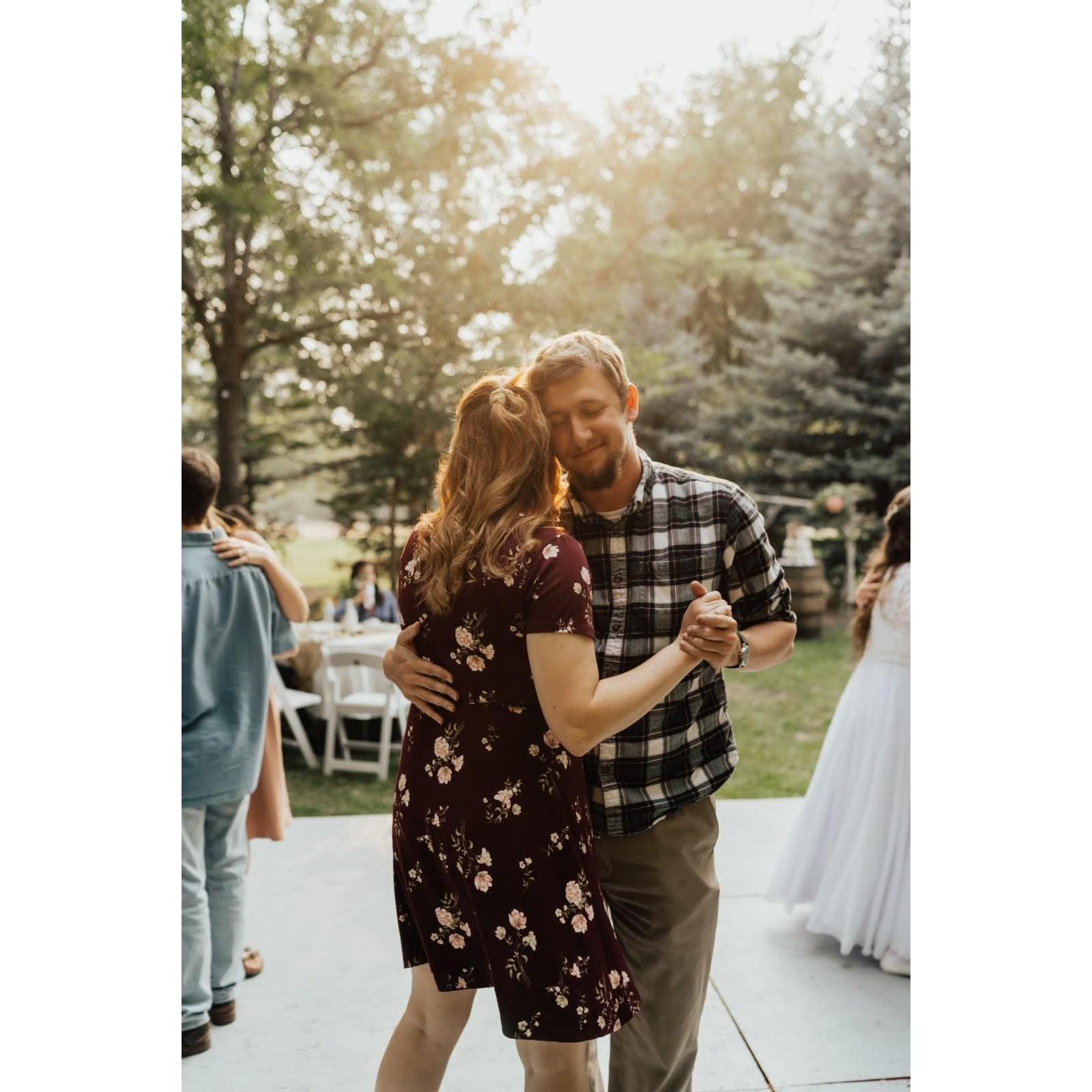 Sweet sweet moments! We love dancing together!