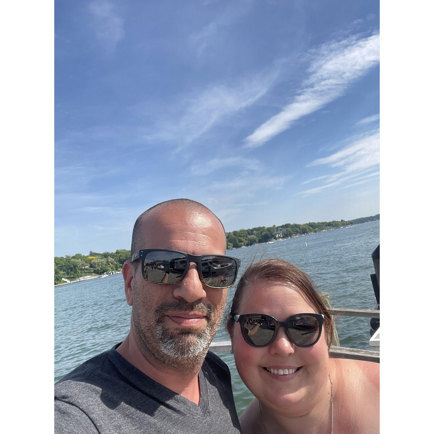 One of our many road trips. We decided to head west to see the Mississippi