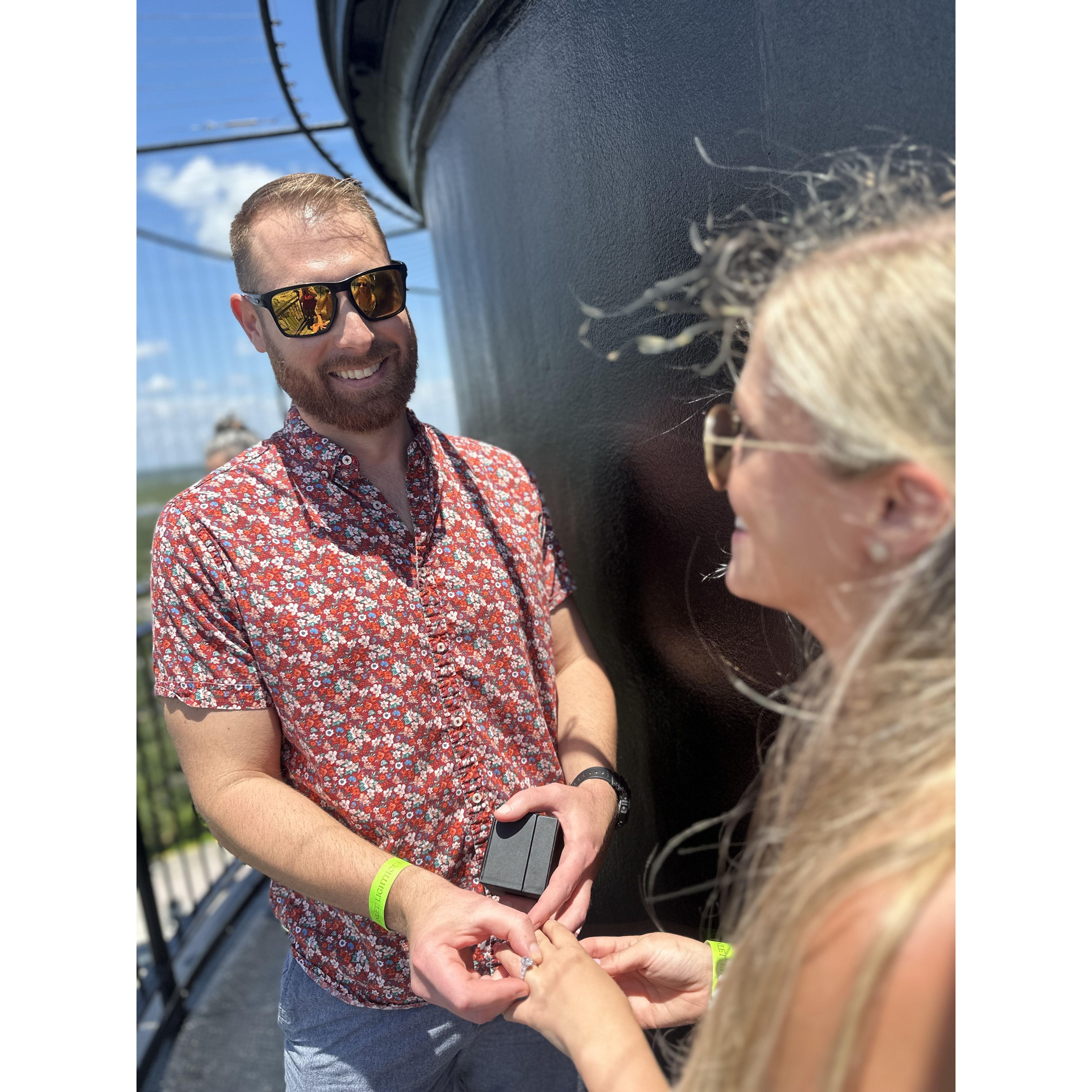 What led to the big celebration!