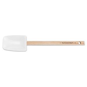 Fletcher' Mill Silicone 12-Inch Spoon Spatula in White
