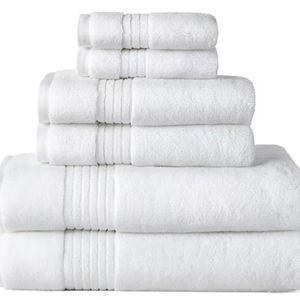 Wash Cloth Liz Claiborne Signature Plush - White
