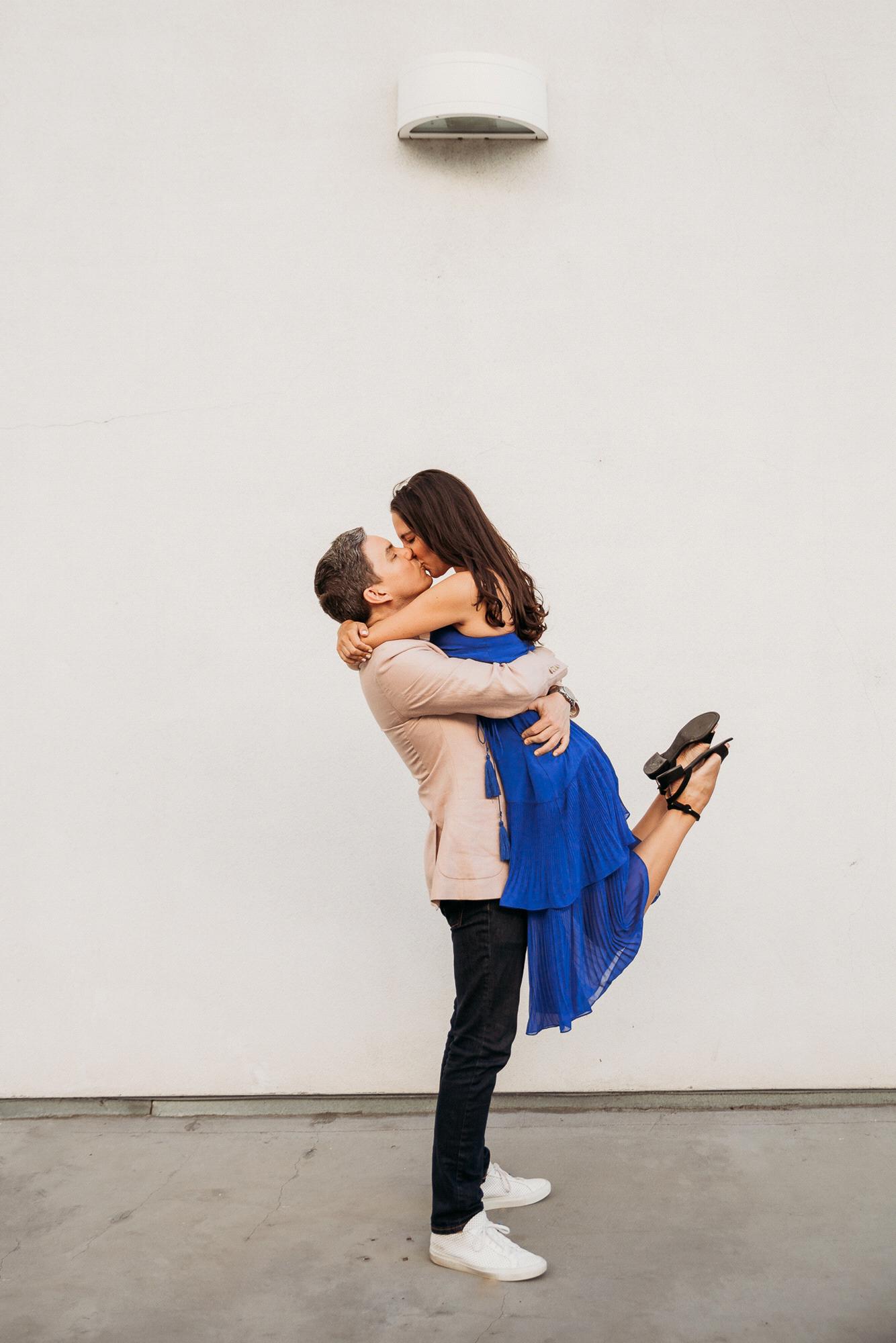 Charlotte: I want a lift picture.
Sean: I am not lifting you.
Charlotte: Just pick me up!
Sean: Oh like that? I thought you wanted like a Dirty Dancing lift, I love you, but I cant do that!
HAHAHA