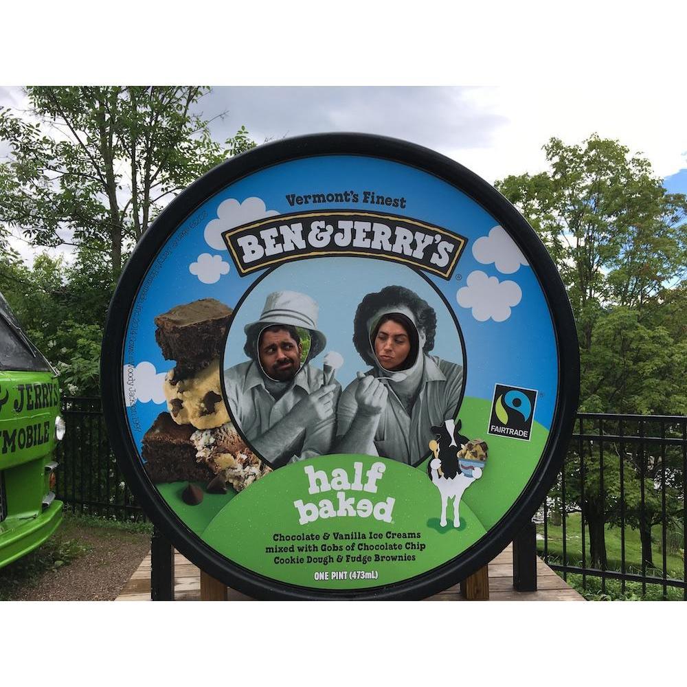 Ben & Jerry's Ice Cream Factory in Waterbury, Vermont
