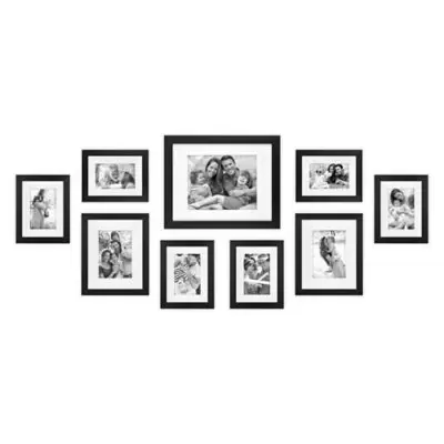 SALT™ 9-Piece Gallery Picture Frame Set