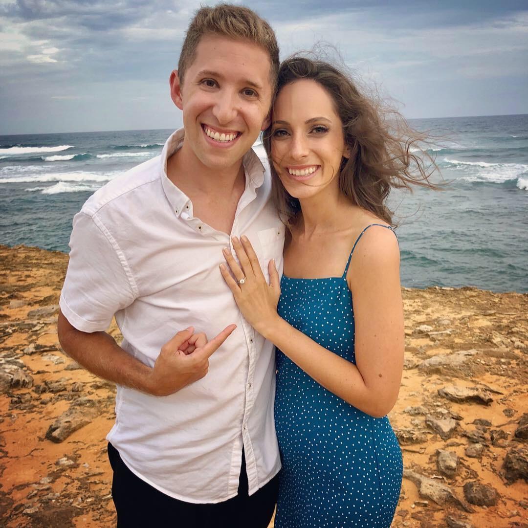 Right after she said yes! October 2018