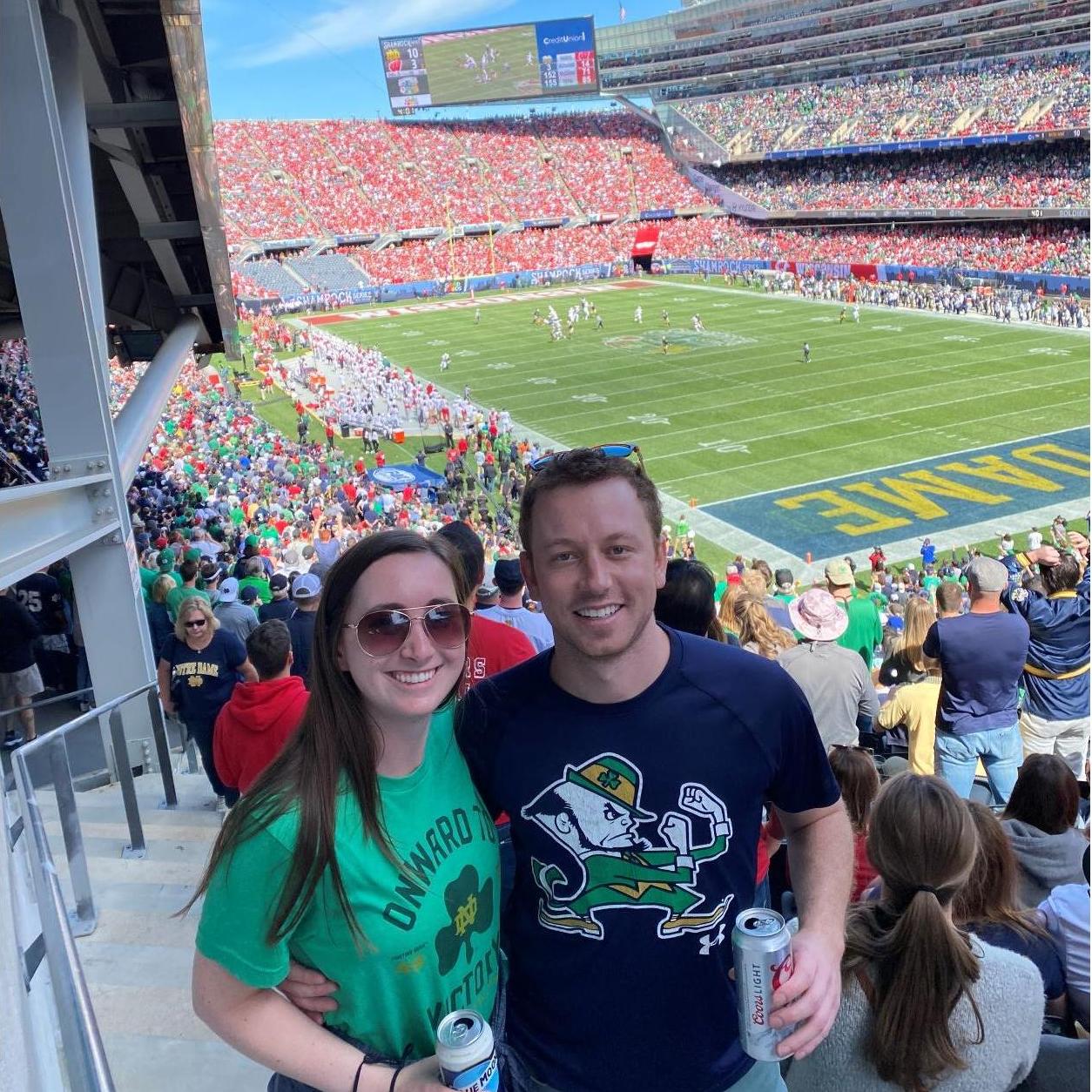9.25.21
Notre Dame vs Wisconsin at Soldier Field
