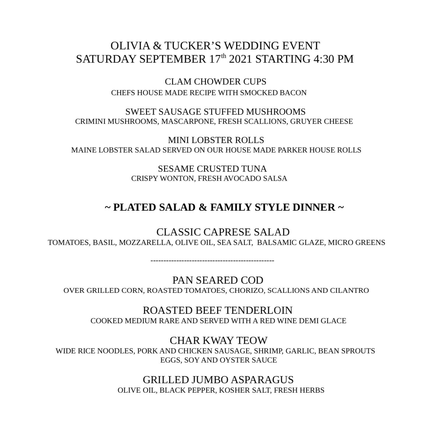 The Wedding Website of Olivia Loy and Tucker Toppan