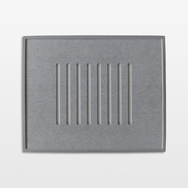 Dorai Home Dish Drying Stone in Ash