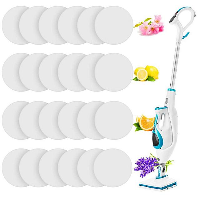 Replacement Steam Mop Scent Disc Practical Fresh Fragrance Scented Pads 4 Different Fragrance Discs, Compatible with Bissell Powerfresh and Symphony Series, Fits Model 1940, 1806 and 1132 (48 Pieces)