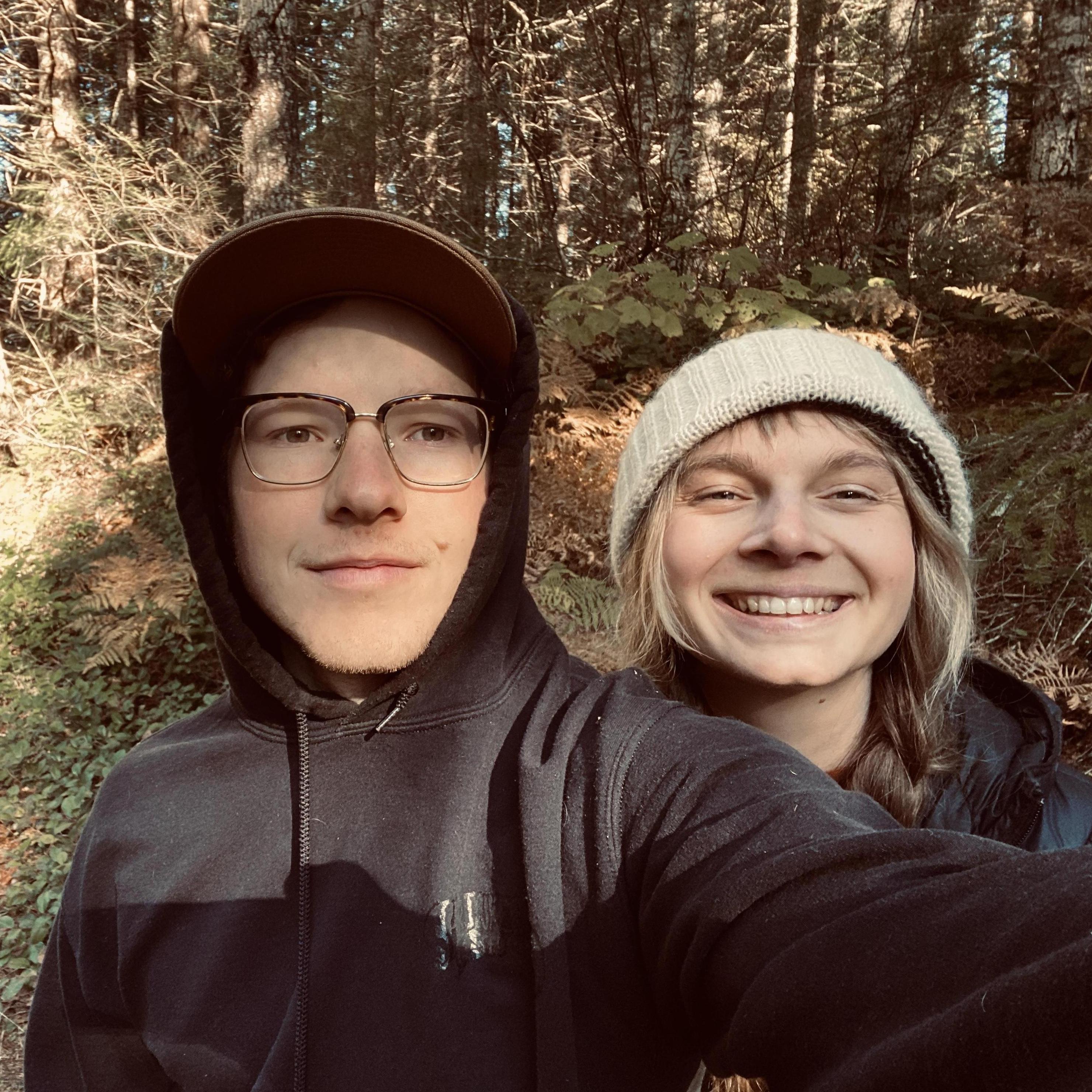 Mushroom foraging in Oregon