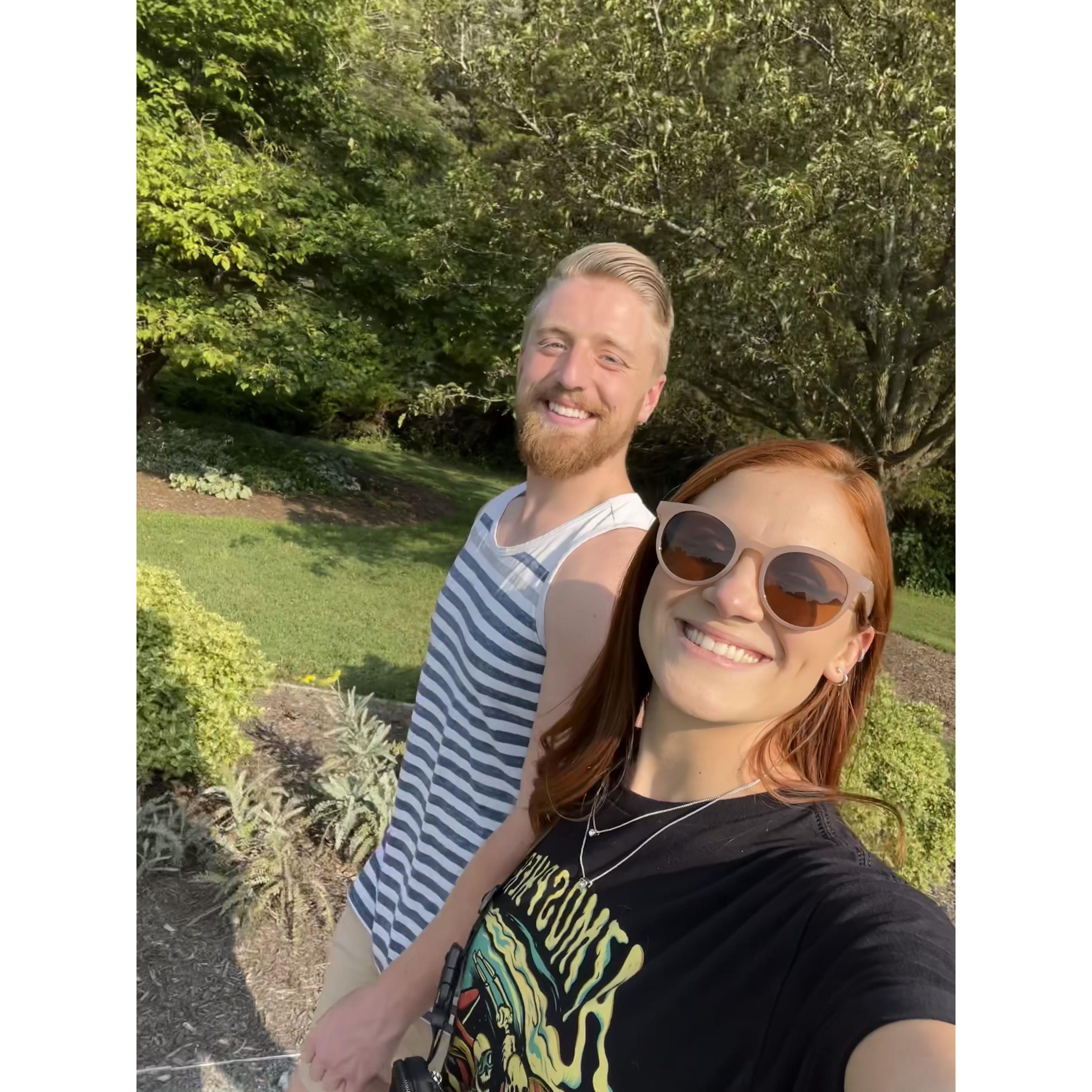 One of our first pictures together!