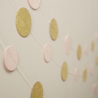 Pastel Perfection Circle Garland