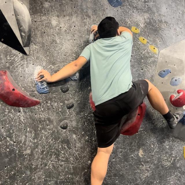 Rock climbing