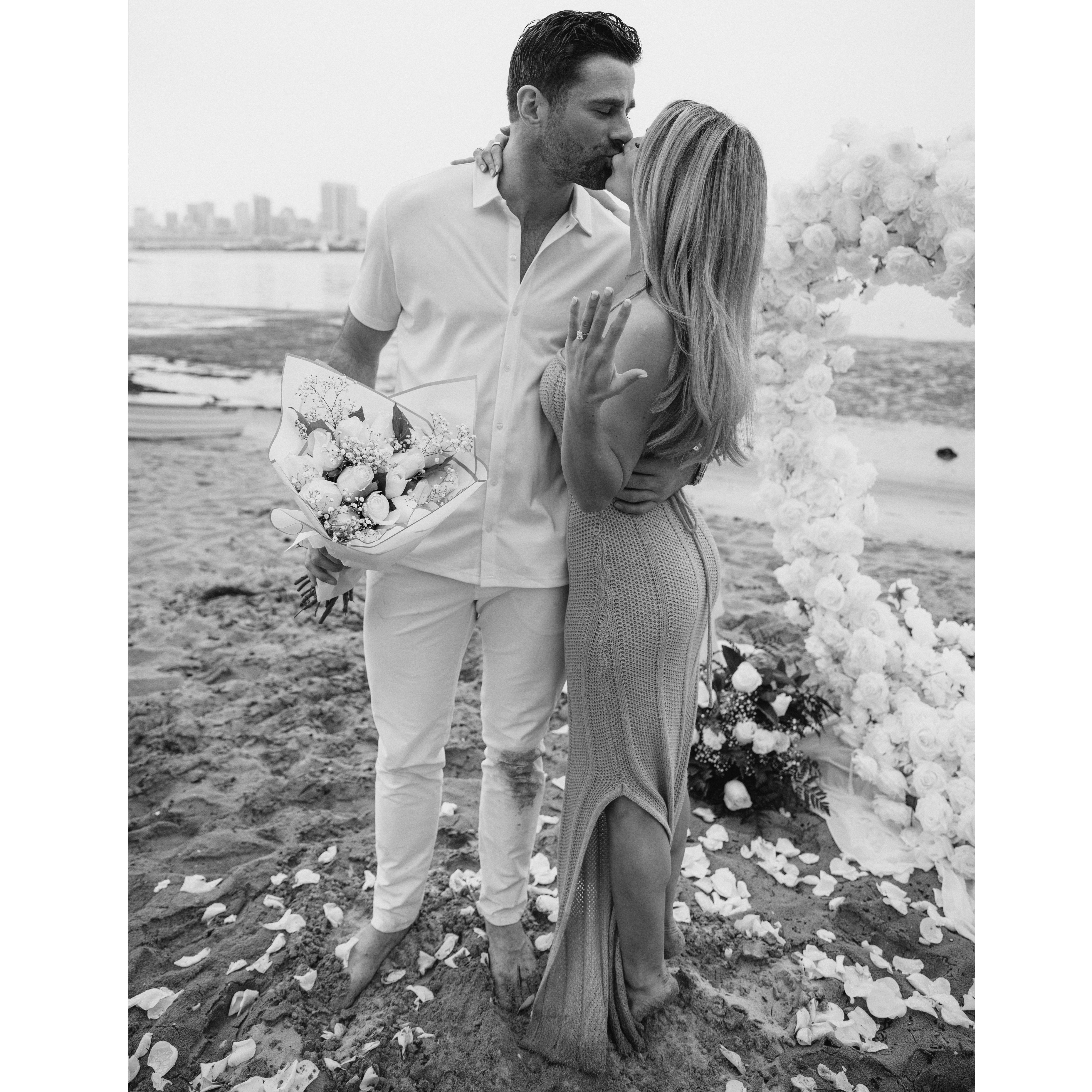 WE'RE ENGAGED!