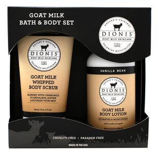 Vanilla Bean Bath & Body Goat Milk Gift Set