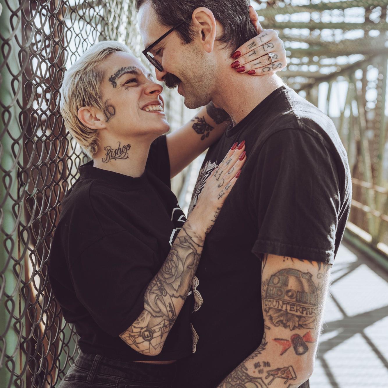 "Why are you smiling?"
"Because you're here."
"That's it?"
"Isn't that everything?"