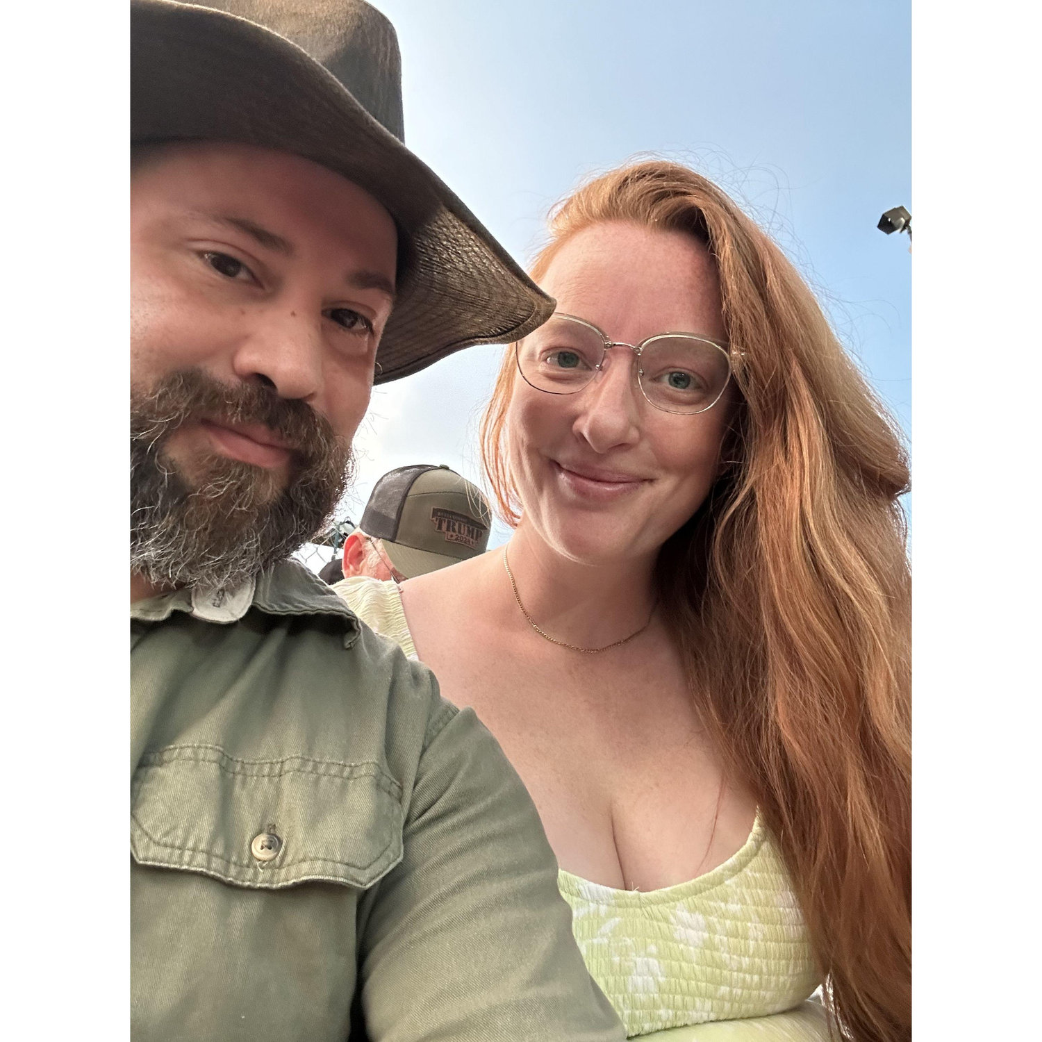 This WAS Hayley's first rodeo...but not Will's!