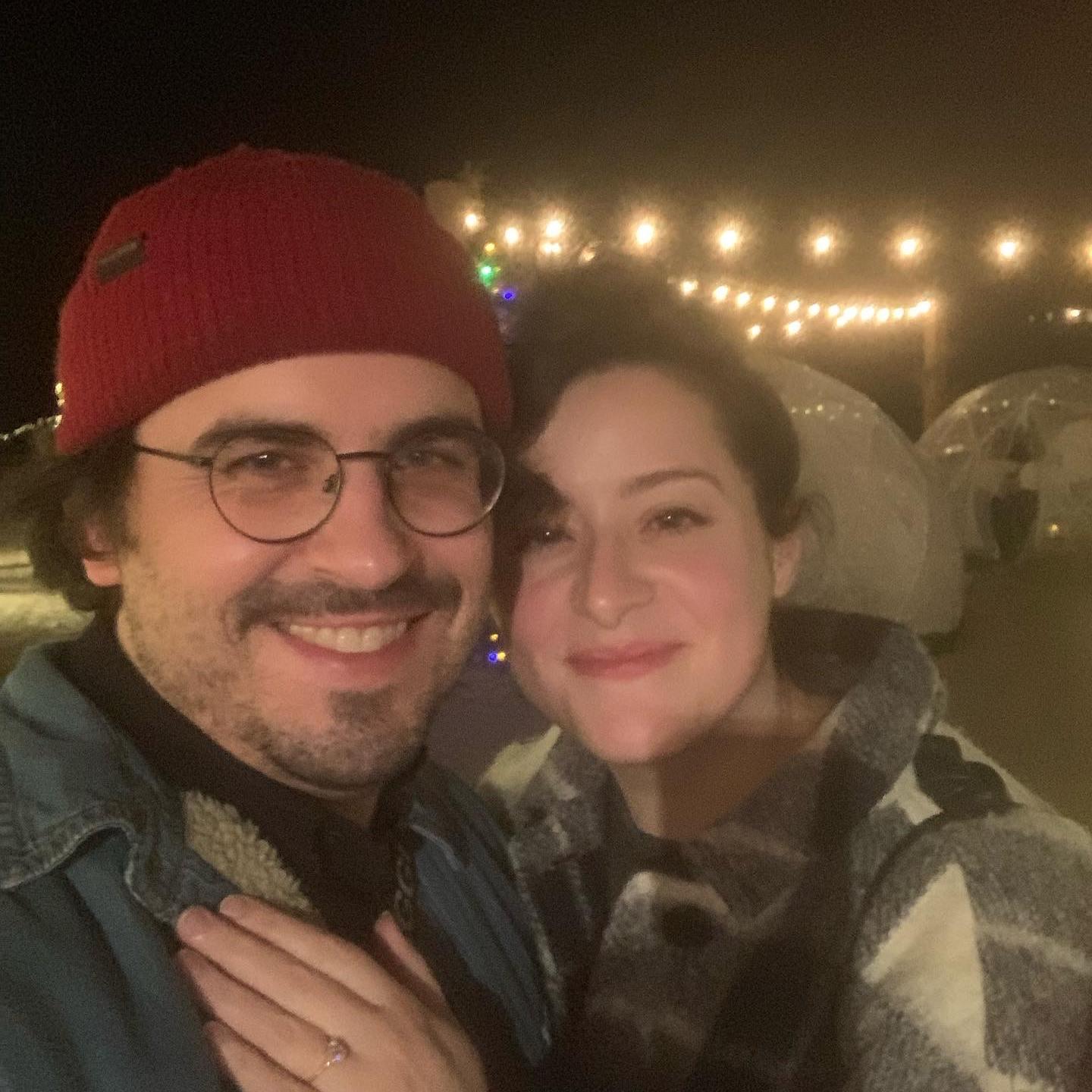 when we got ~ engaged !!! ~ at old westminister winery in baltimore, dec 2021