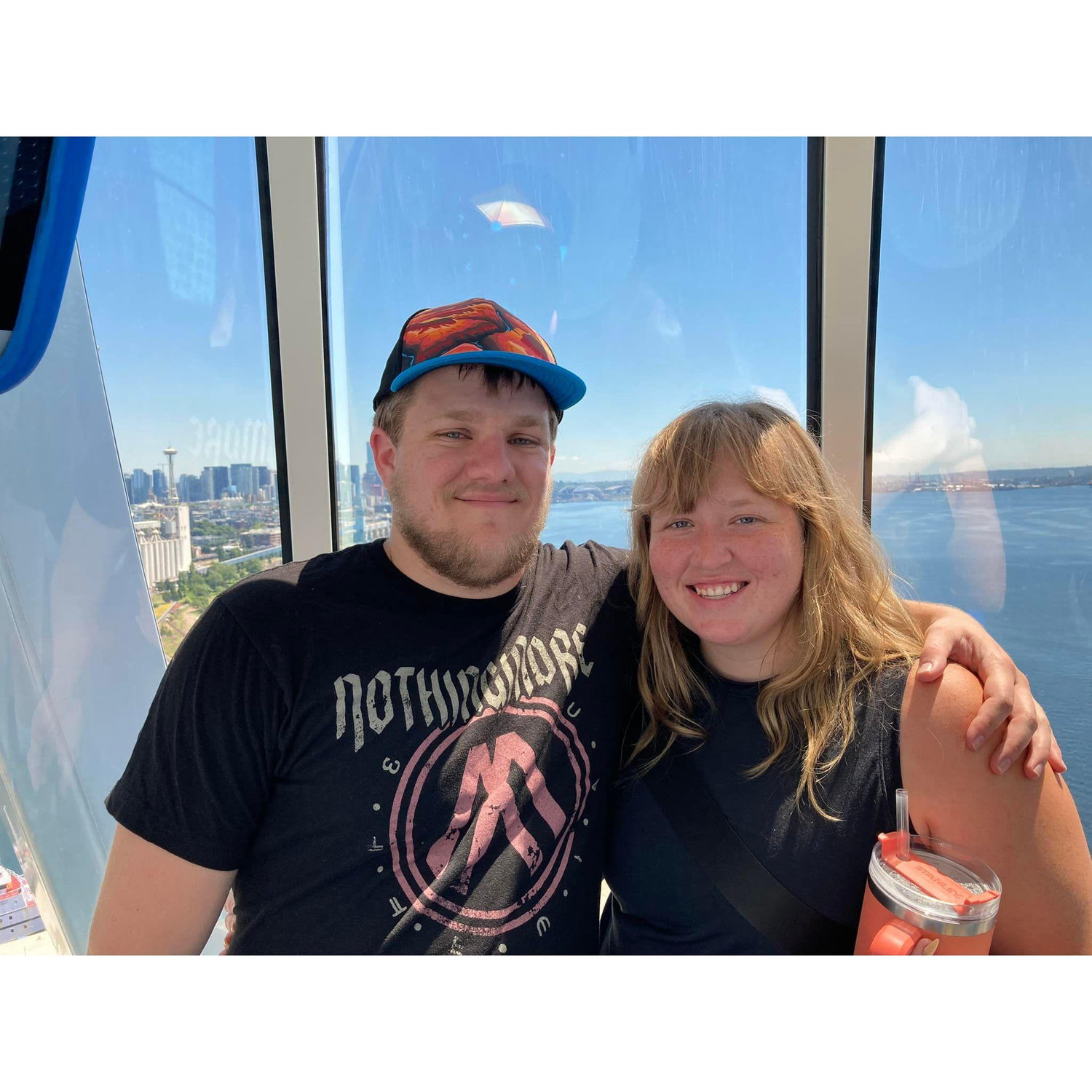 We went on a cruise to Alaska together!