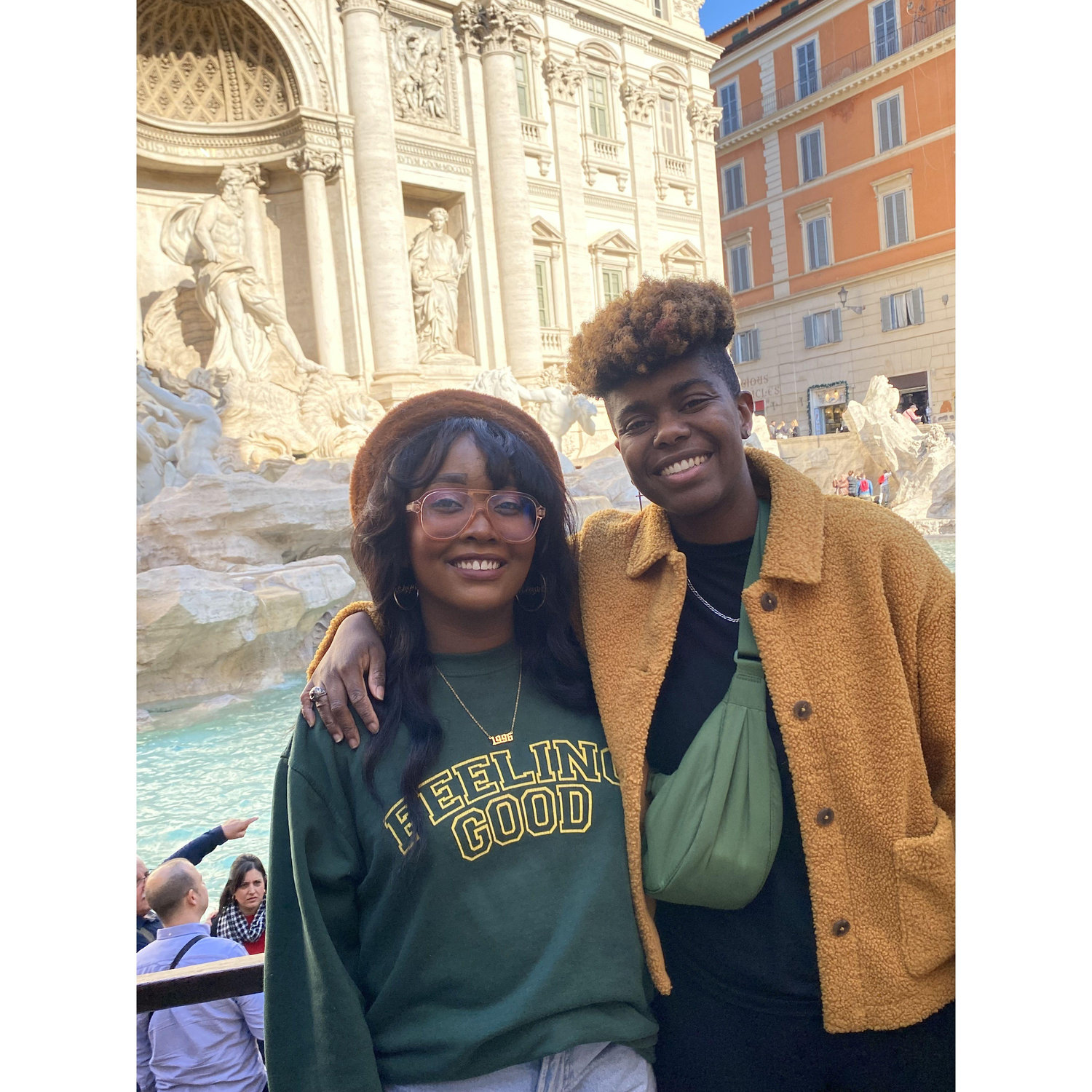 Visiting Rome a few winters ago.