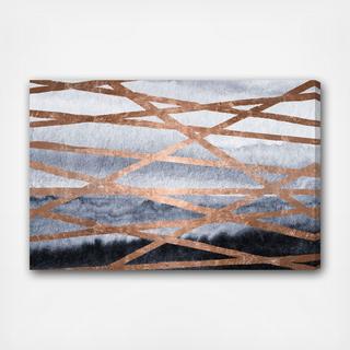 Bronze Ways Canvas Art