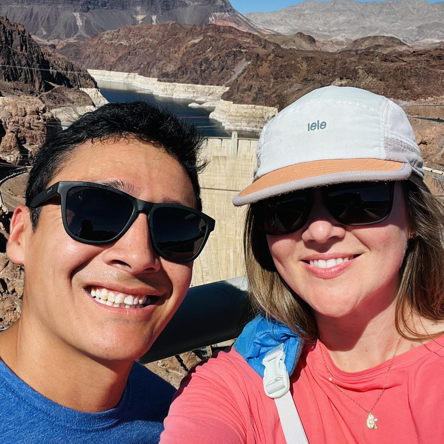 Easily the hottest day on record at the Hoover Dam!