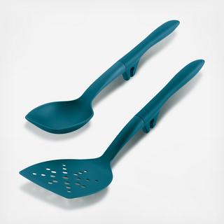 Lazy Flexi 2-Piece Turner & Scraping Spoon Set