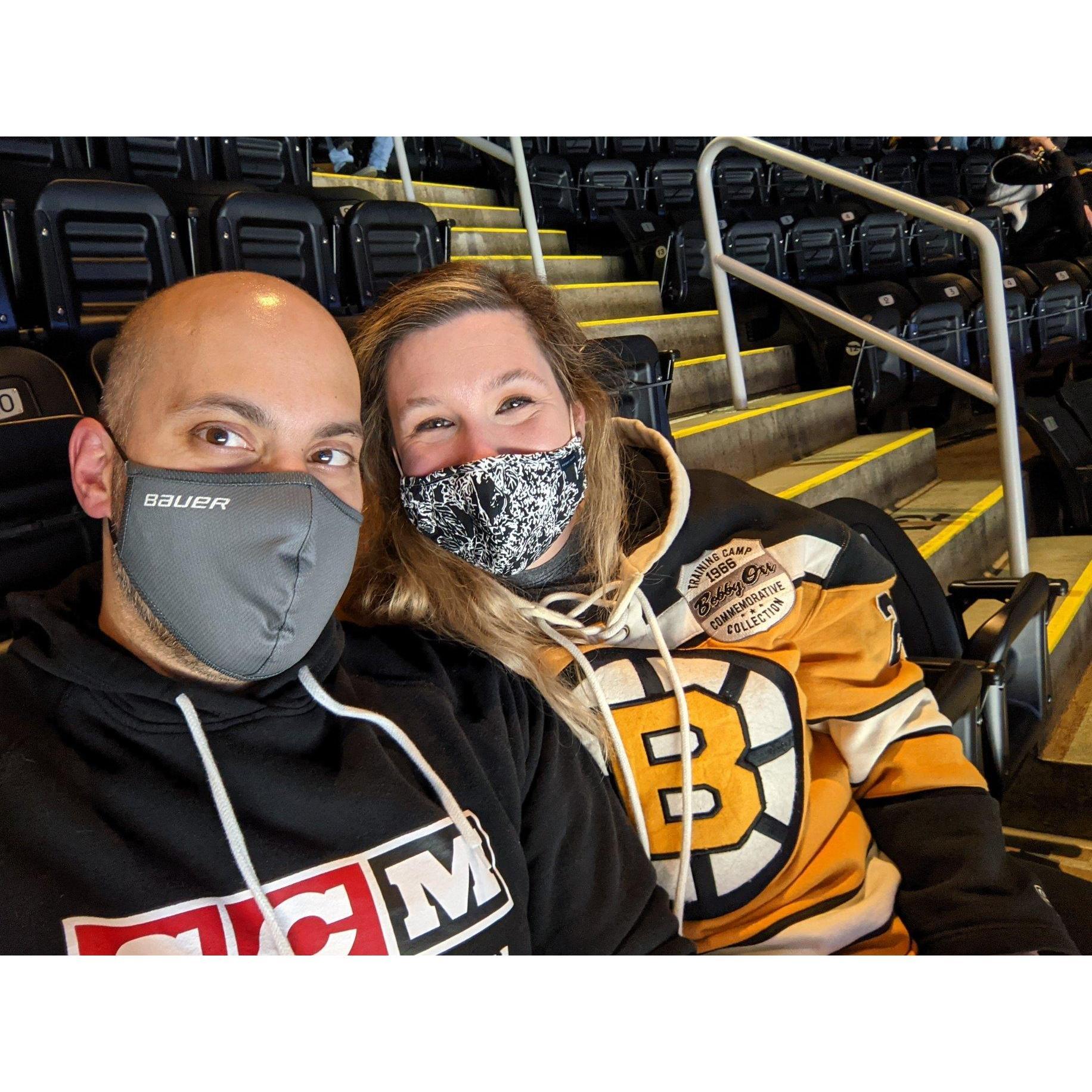 Bruins game 2021 - Boston, MA