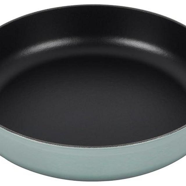 Le Creuset Signature Cast Iron Everyday Pan, 11", Sea Salt