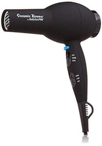 BaBylissPRO BAB2000 Ceramix Xtreme Dryer, Black, 2000 watt
