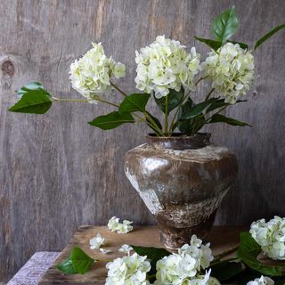 Artificial Hydrangea (Real Touch) Stem, Set of 3