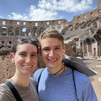 Visiting the Colosseum in Rome, Italy