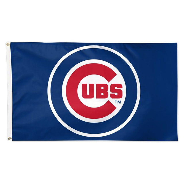 Chicago Cubs 3x5 Flag Set, Wincraft, Durable Outdoor/Indoor Banners with Brass Grommets