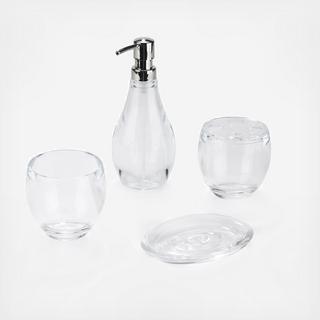 Droplet 4-Piece Bathroom Set