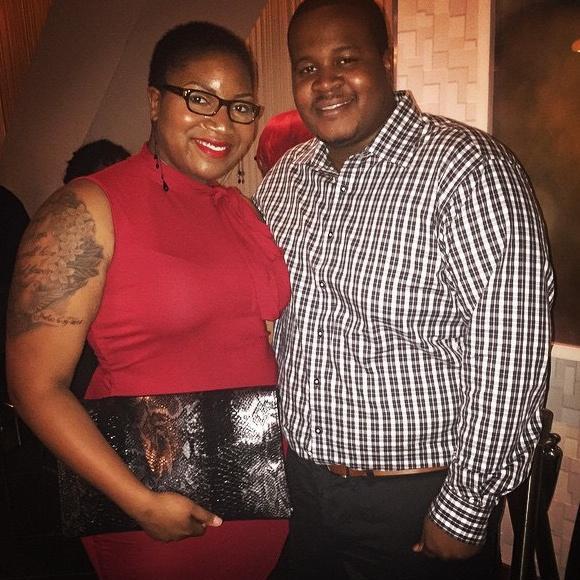 Our first company holiday party together.