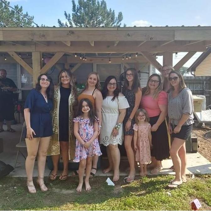Bridal Party at the Shower