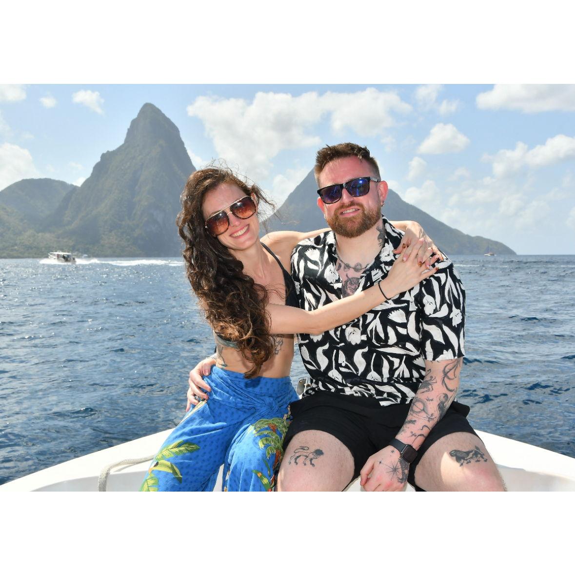 Pat's Birthday Trip to St. Lucia
