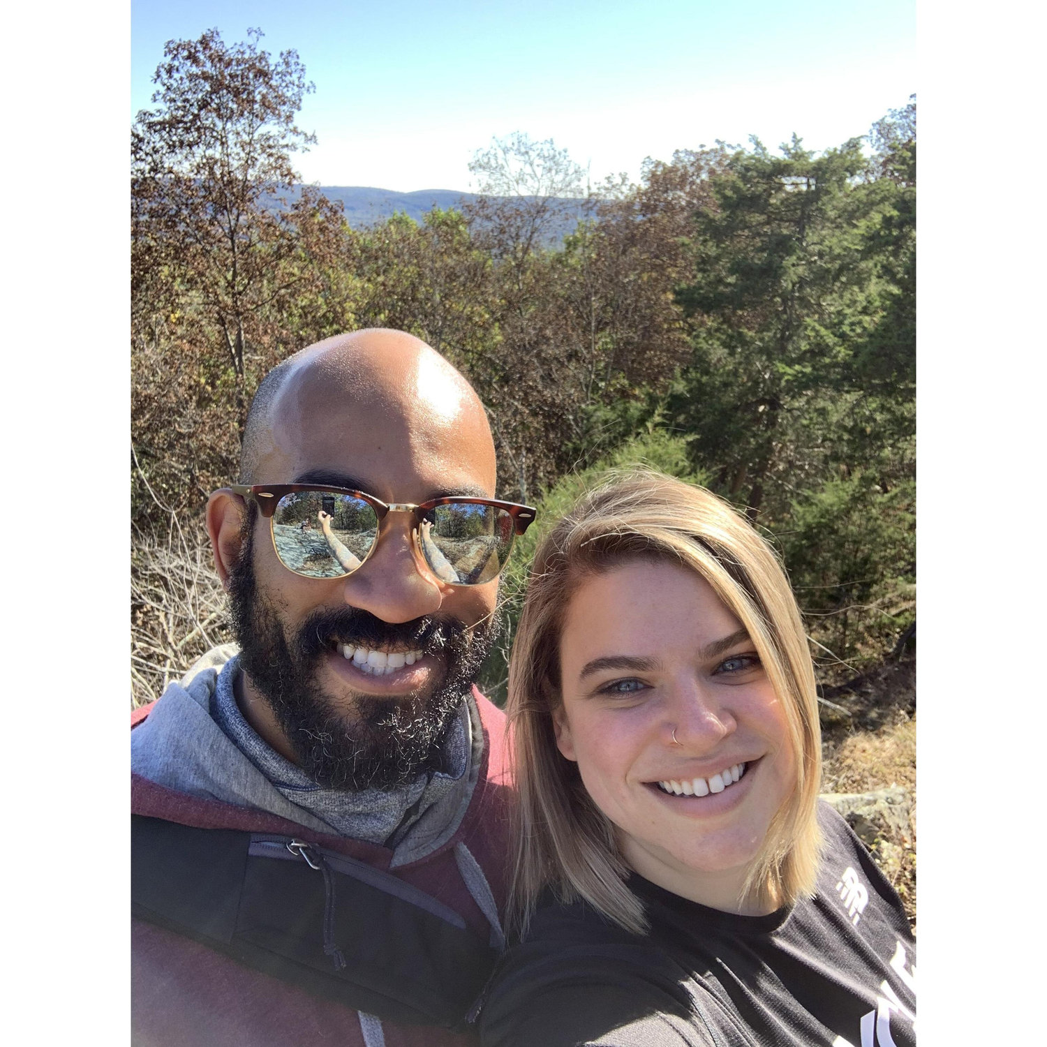 Camping hike in NJ