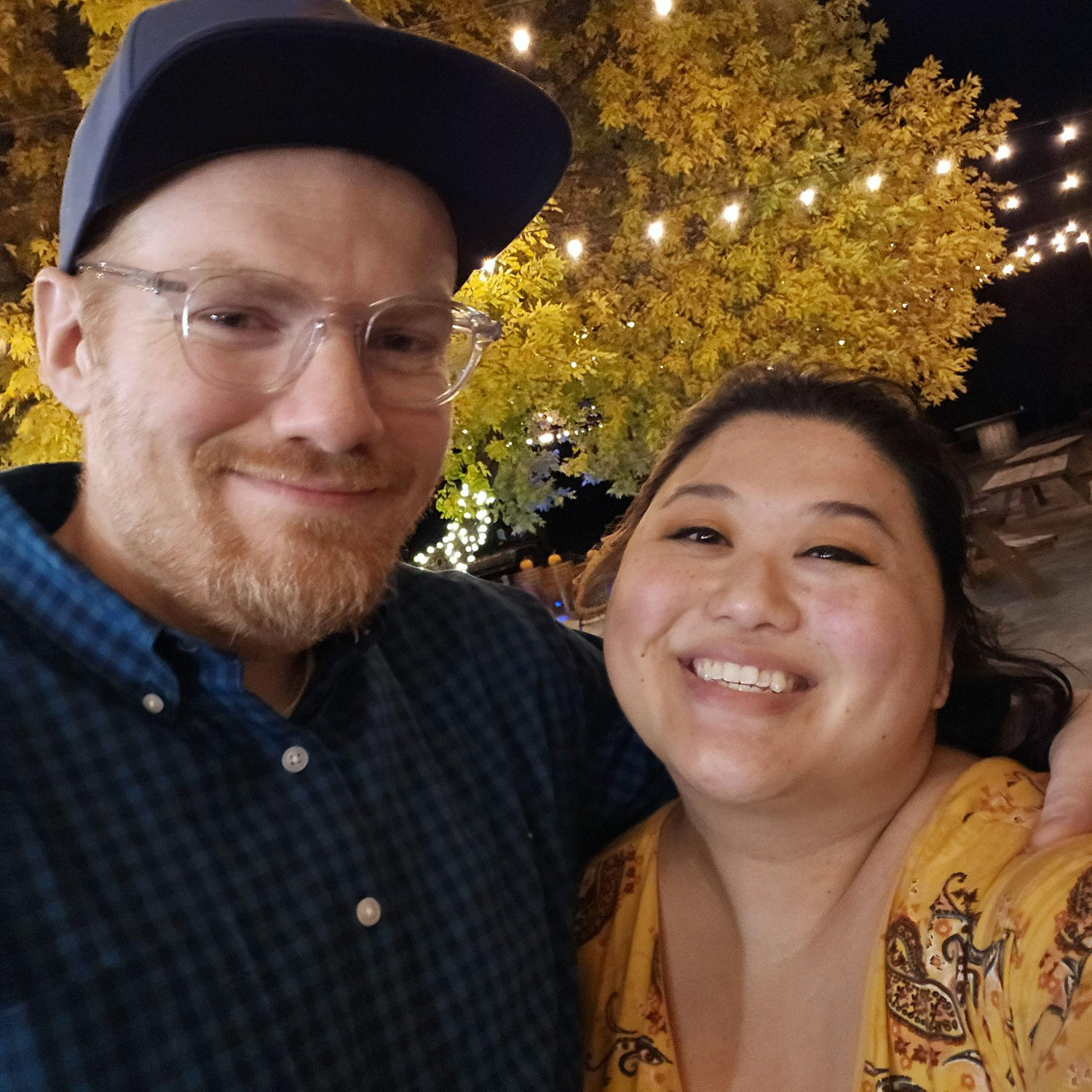 Our first wedding together!